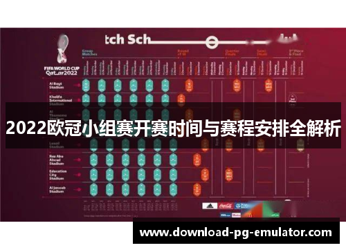 2022欧冠小组赛开赛时间与赛程安排全解析