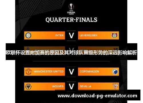 欧联杯设置附加赛的原因及其对球队晋级形势的深远影响解析 欧联杯设置附加赛的原因及其对球队晋级形势的深远影响解析